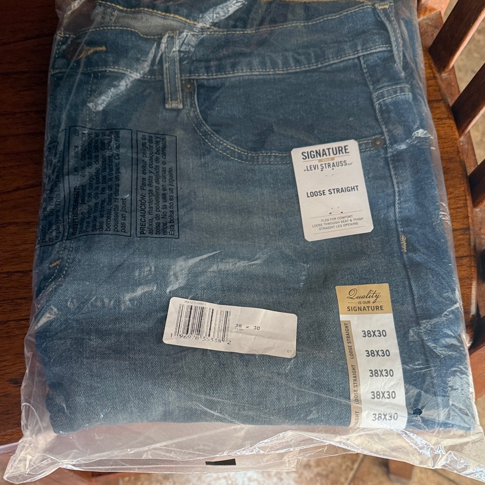 Levi's Signature Loose Straight Men’s Jeans - Blue